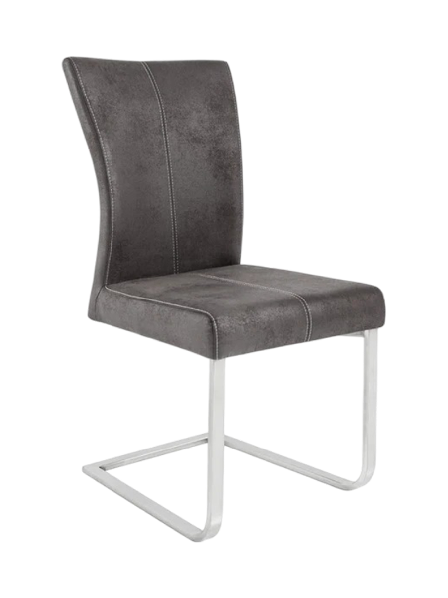 
Chaise cantilever « Samsun » - Gris vintage