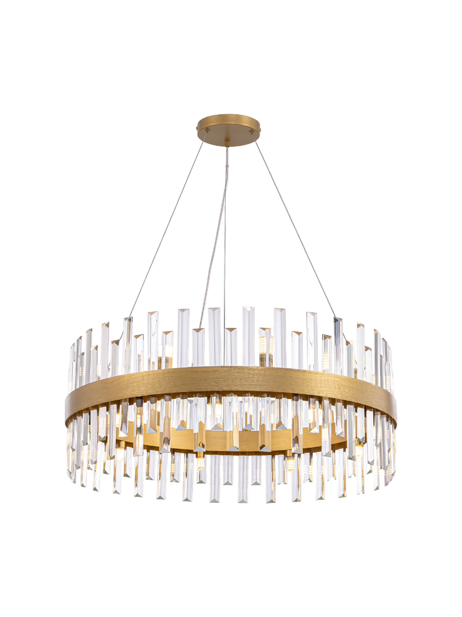 
Dimmbare LED Design Pendellampe „Grace“ - 18-flammig / Ø 75 cm