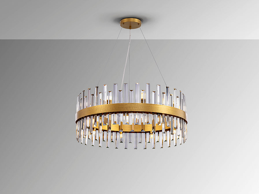 
Dimmbare LED Design Pendellampe „Grace“ - 18-flammig / Ø 75 cm