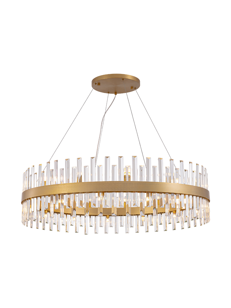 
Dimmbare LED Design Pendellampe „Grace“ - 18-flammig / Ø 75 cm