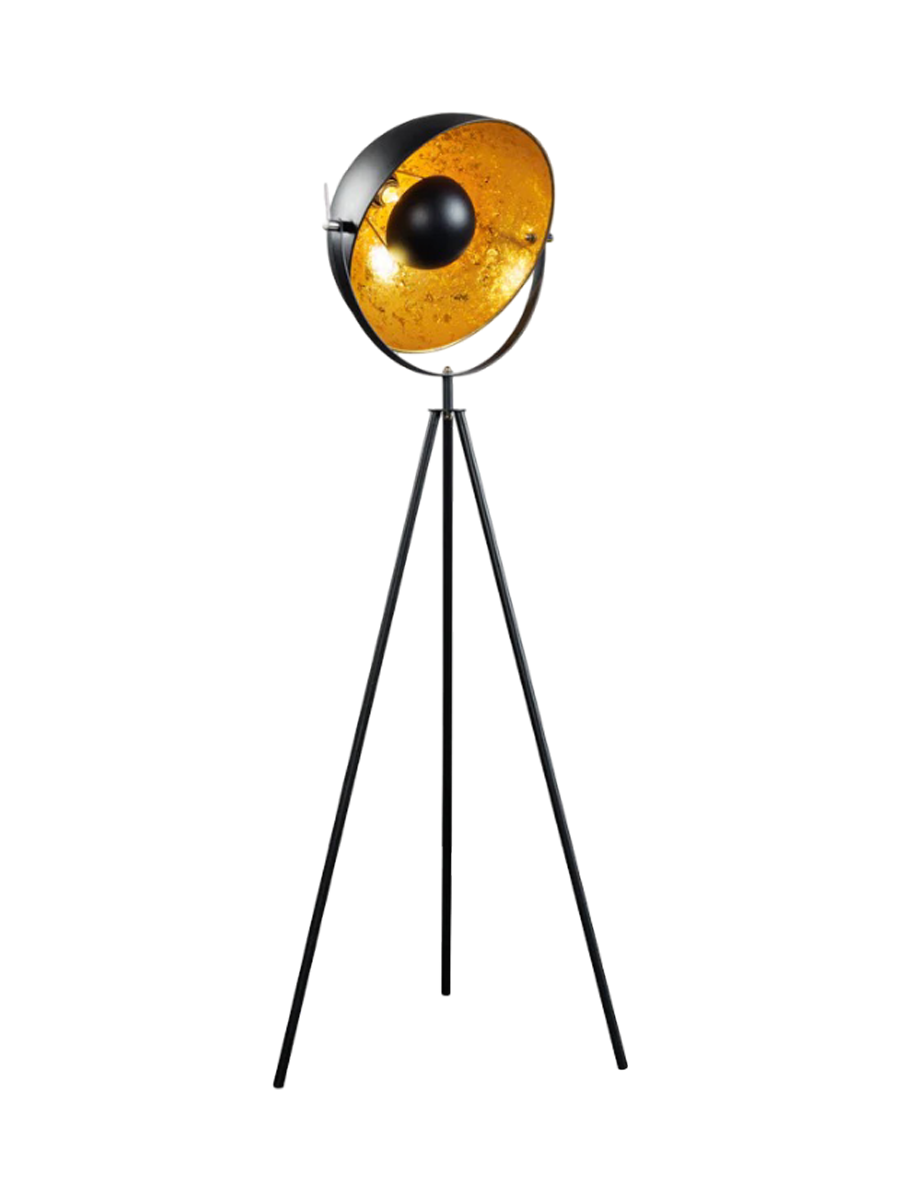 
Lampada da terra flessibile «Studio» Ø 65 x 145 cm - Nero / Oro