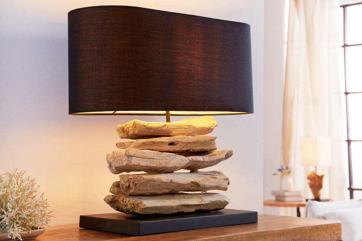 
Lampada da tavolo «Riverine» realizzata a mano