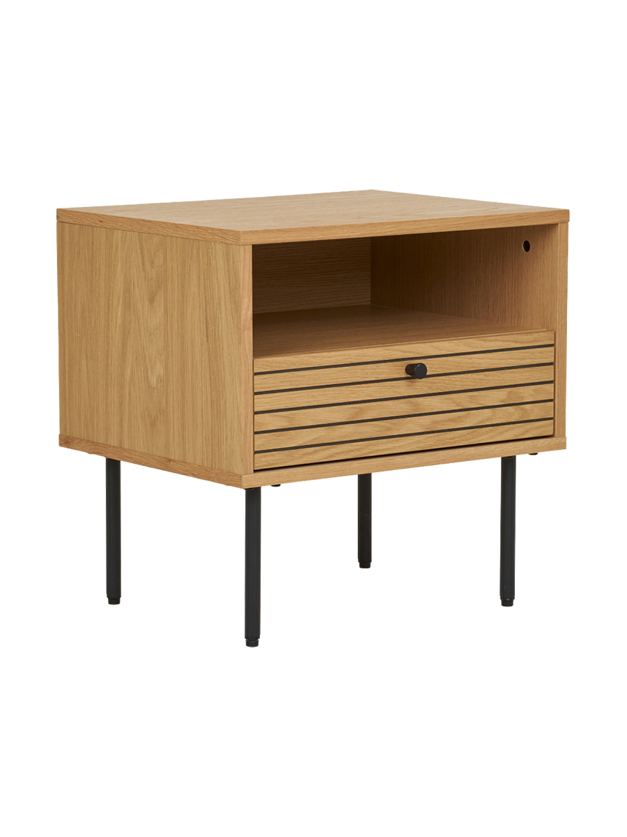 
Side table & bedside table “Nokia” - Oak Dark Brown