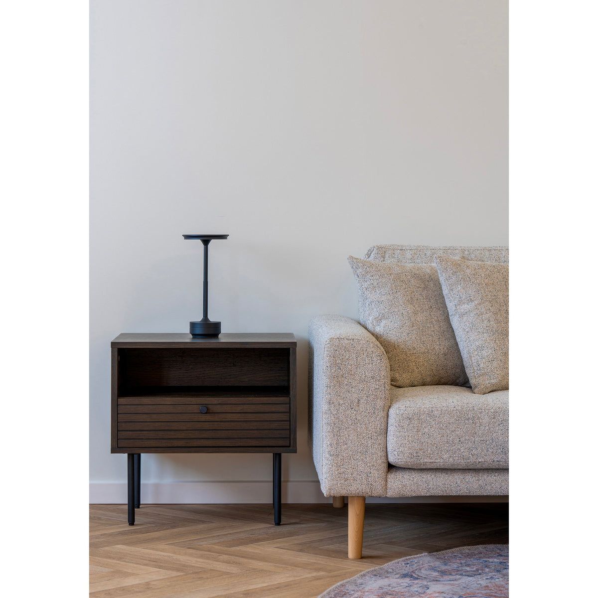 
Side table & bedside table “Nokia” - Oak Dark Brown