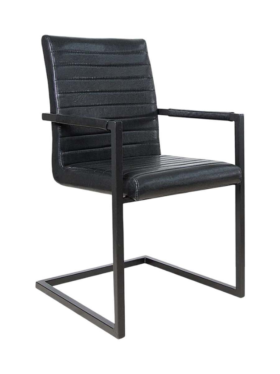 
Chaise cantilever « Loft » - Noir
