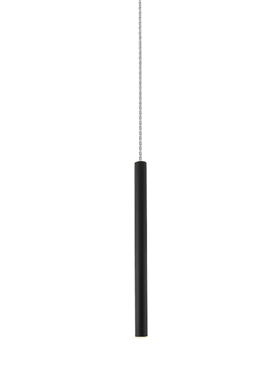 
LED Design Pendellampe „Varas“ 1-flammig - Schwarz