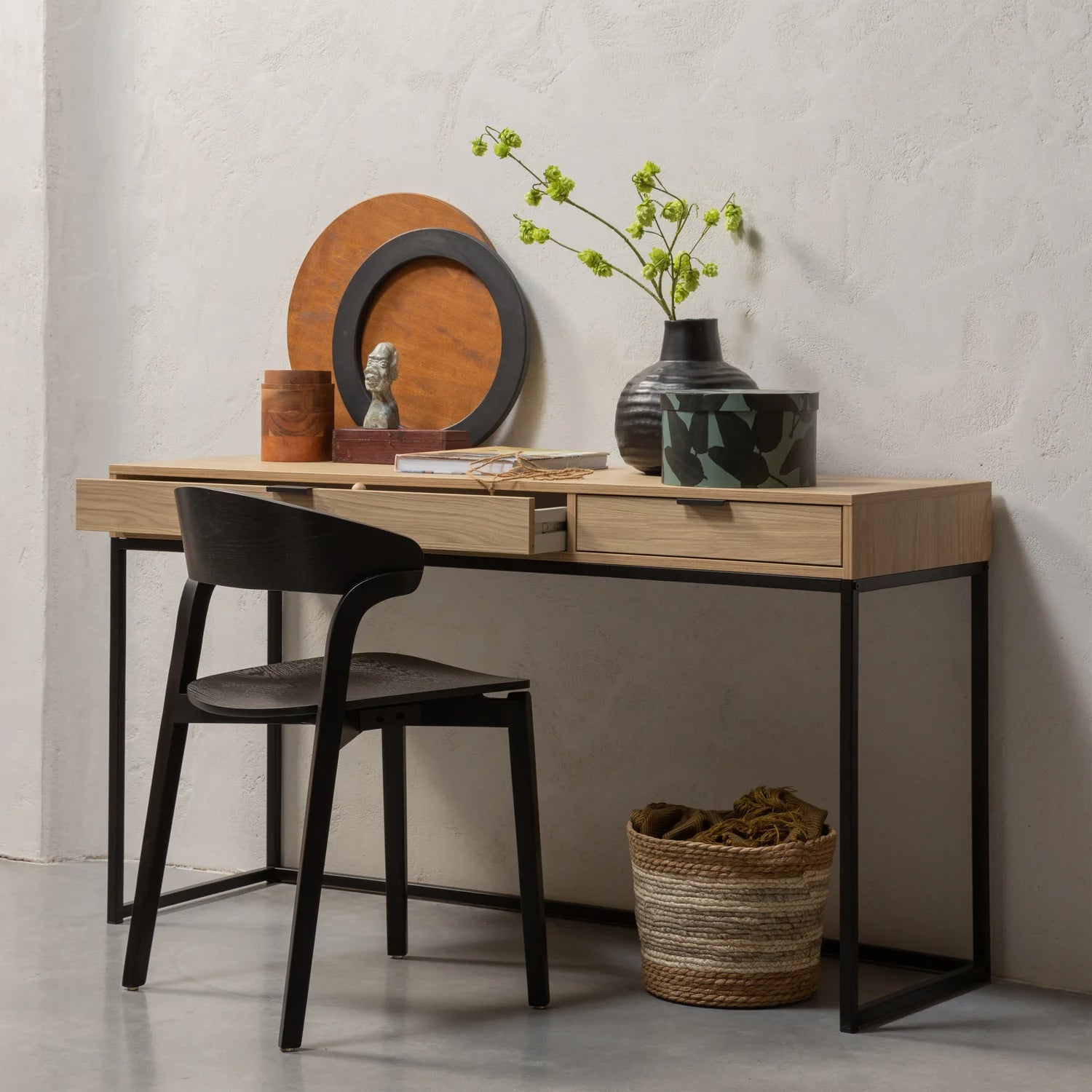 
Design Konsolentisch/Schreibtisch „Silas“ - Natural