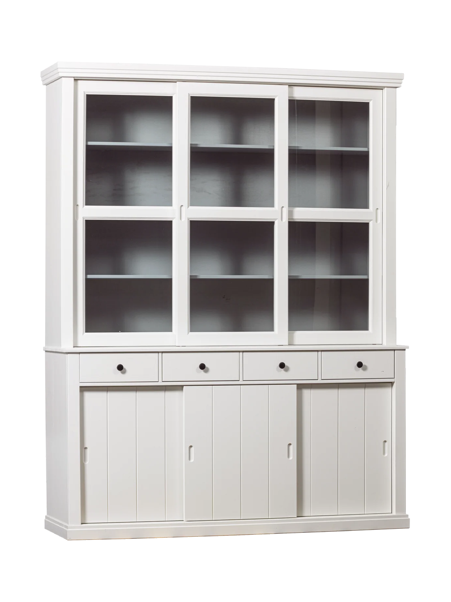
Large, solid buffet cabinet "Lagos" - White