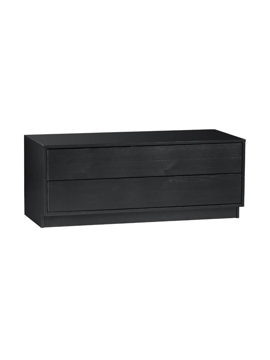 
Solid, modular "Finco" lowboard element - 100 x 40 cm