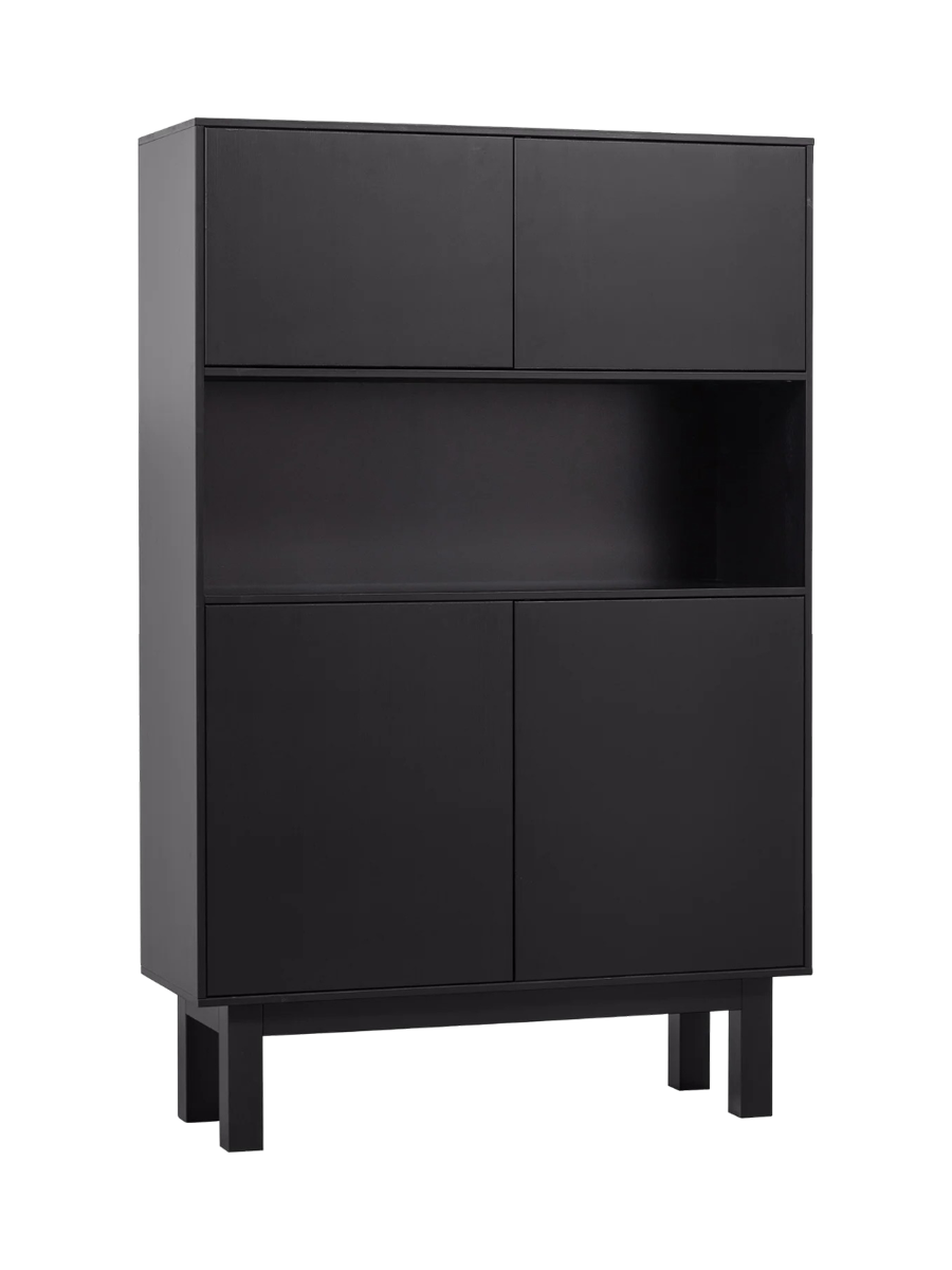 
Massives Highboard „Finco“