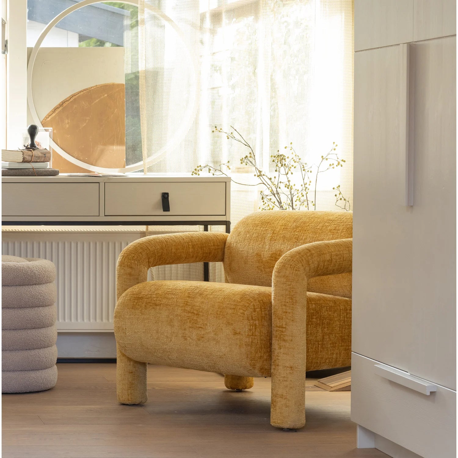 
Design Konsolentisch/Schreibtisch „Silas“ - Dust
