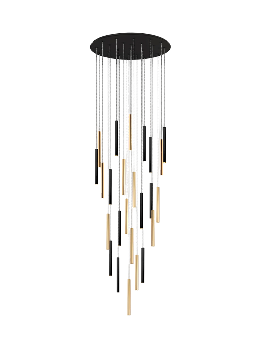 
LED Design Hänge- & Galerielampe „Varas“ - 25-flammig - ohne Fernbedienung