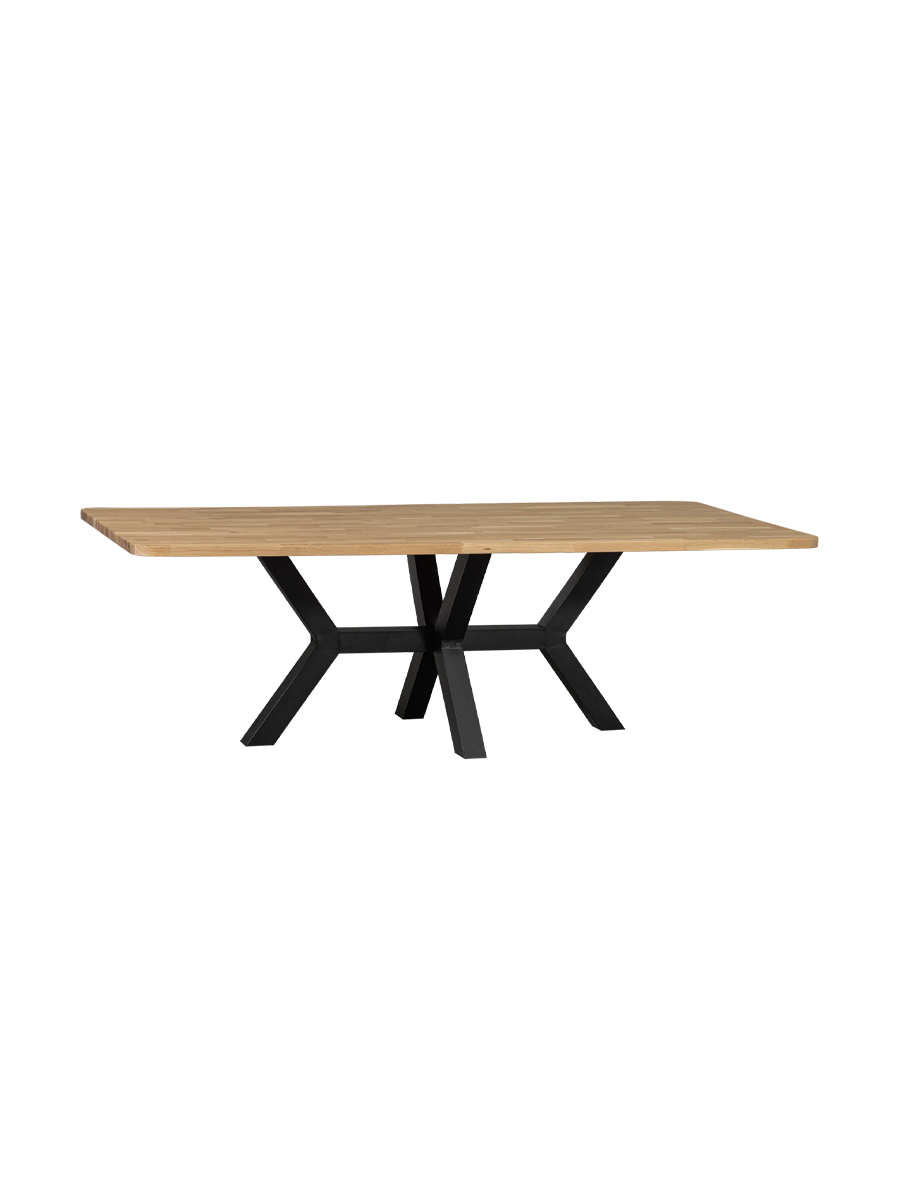 
Tavolo da pranzo di design in legno massiccio «Mio Tablo» 240 x 100 cm