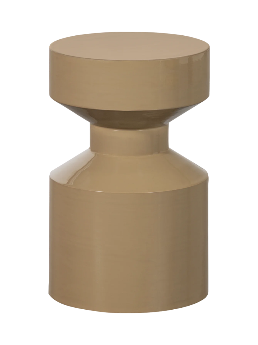 
Designer Side Table "Ferry" Ø 30 x 47 cm - Beige
