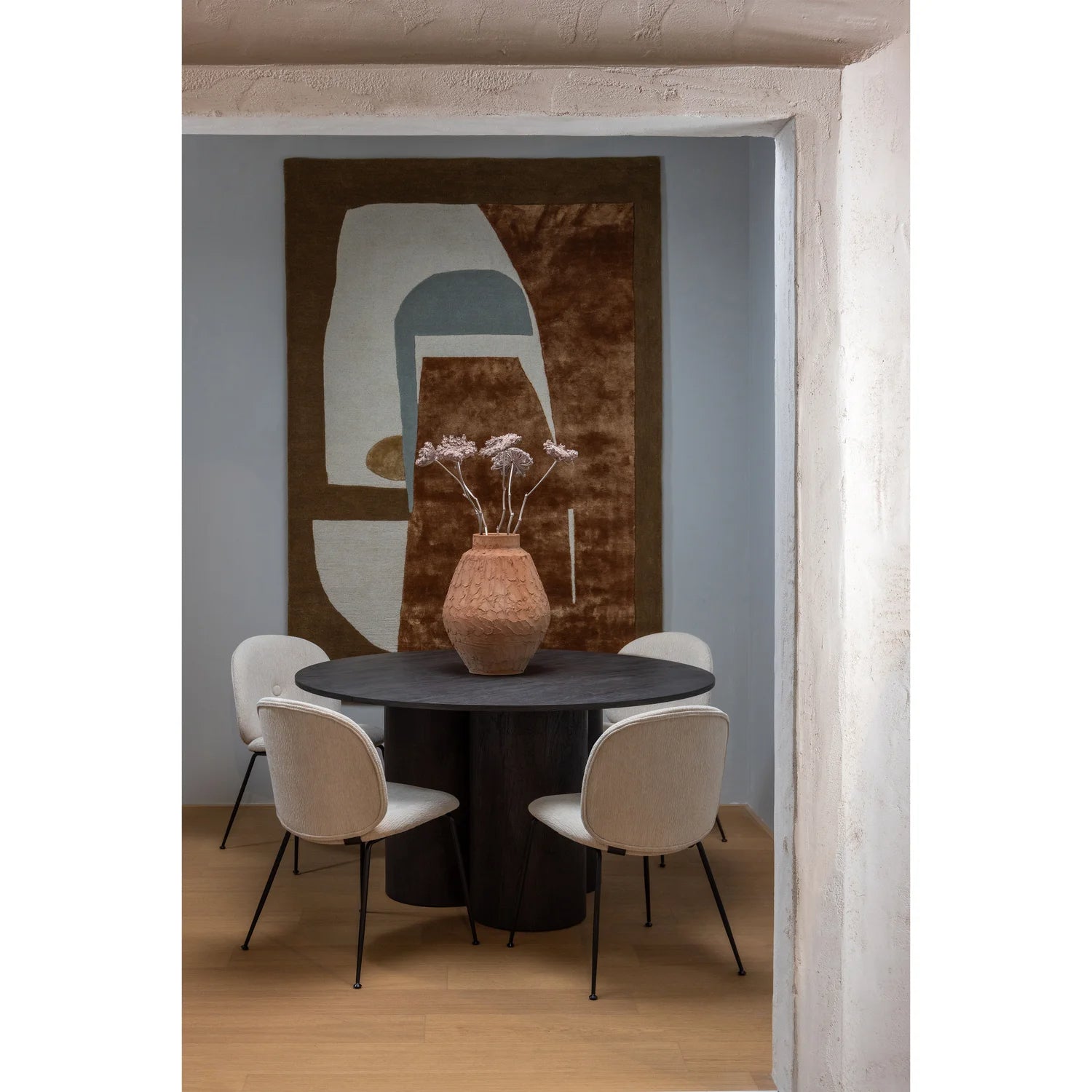 
Round Designer Dining Table "Oonda" - Ø 140 cm