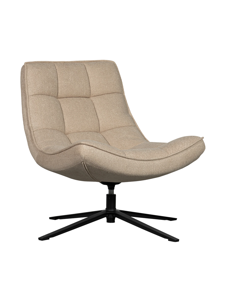 
Swivel Design Armchair "Maudi" - Sand