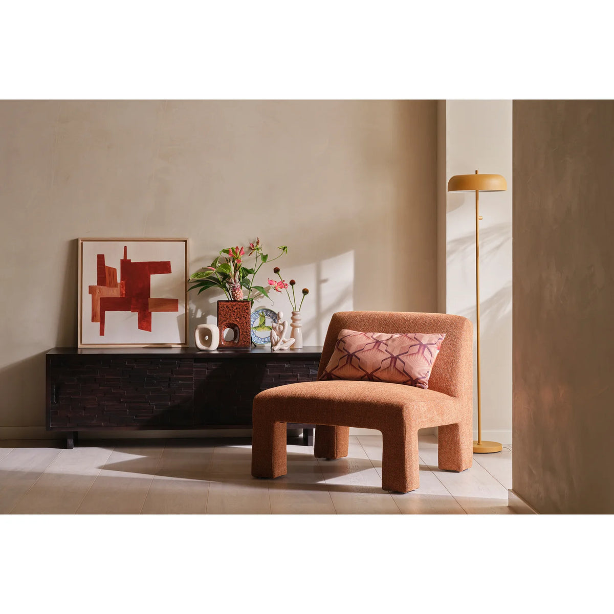 
Designer Armchair "Lavido" - Ginger