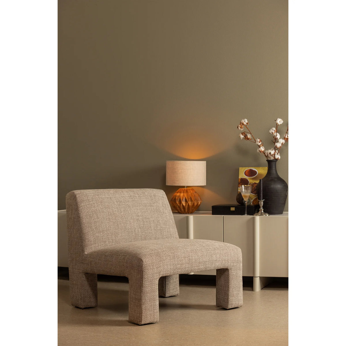 
Designer Armchair "Lavido" - Nature