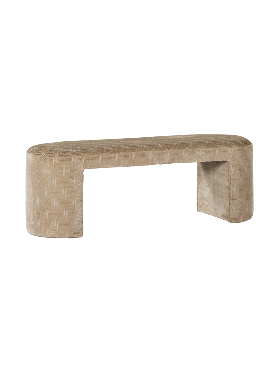 
Banc design « Jakob » - Sablé, motif