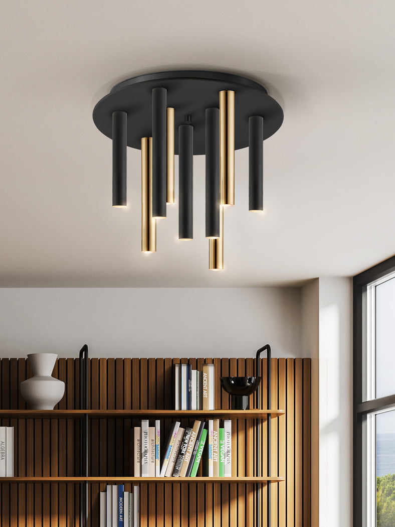 
LED Design Deckenlampe „Varas“ - 9-flammig