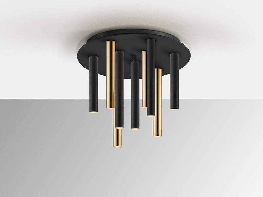 
LED Design Deckenlampe „Varas“ - 9-flammig