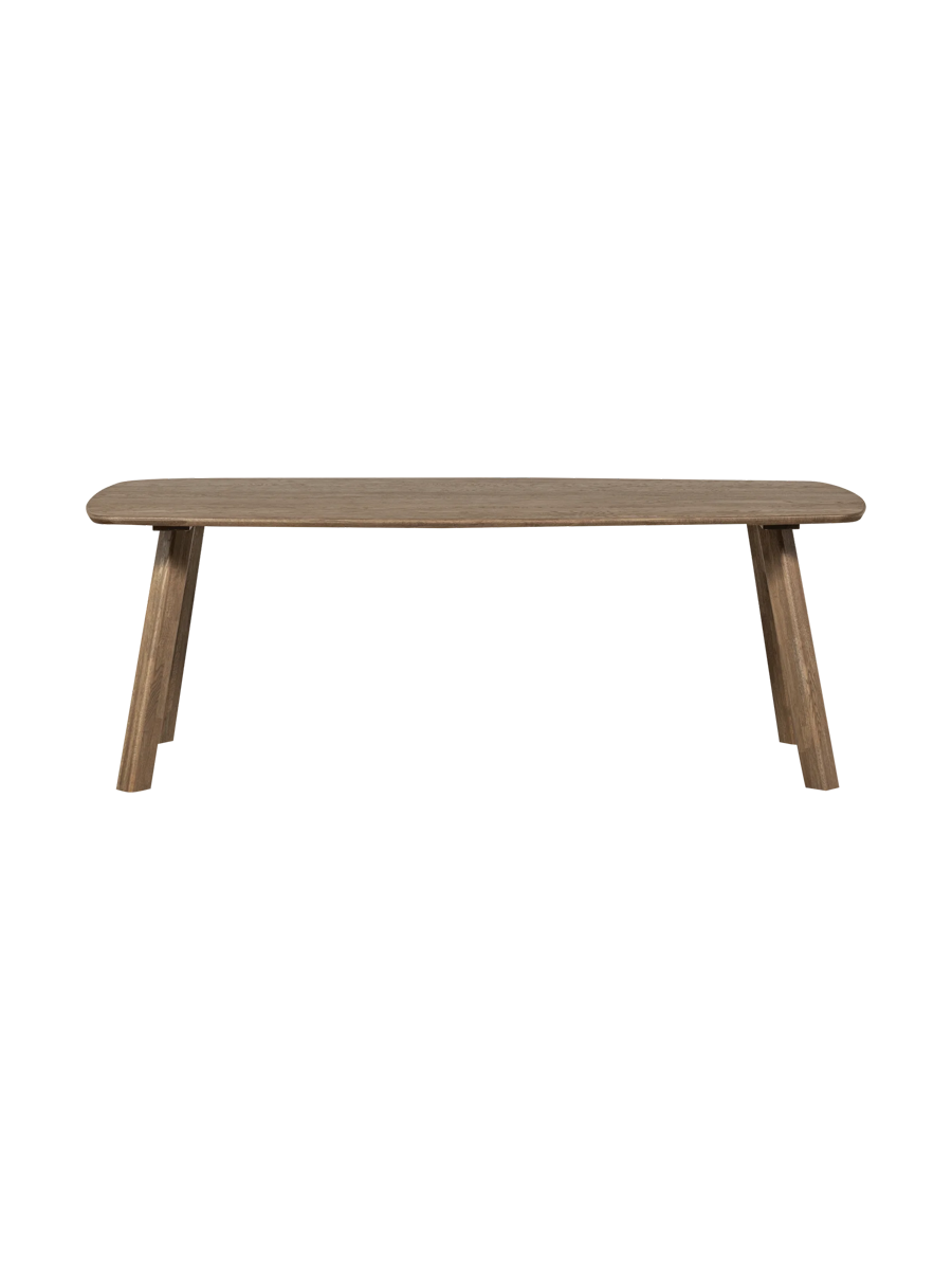 
Tavolo da pranzo di design in legno massello “Tabloo”, diverse dimensioni - Cashmere Marrone / 180 x 100 cm