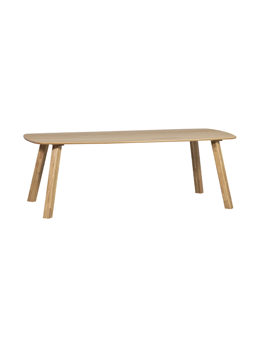 
Tavolo da pranzo di design in legno massello “Tabloo”, diverse dimensioni - Rovere Naturale / 220 x 100 cm