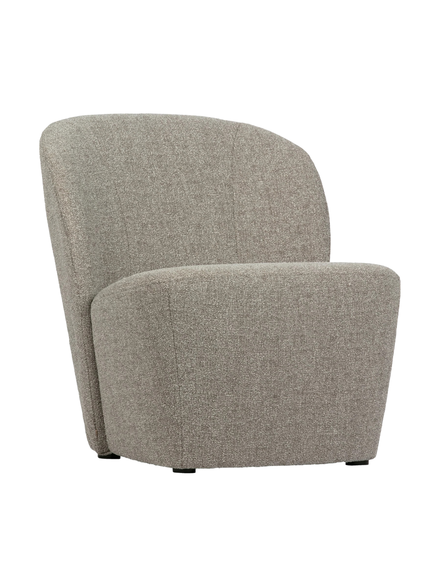 
"Lofty" Designer Armchair - Natural mix
