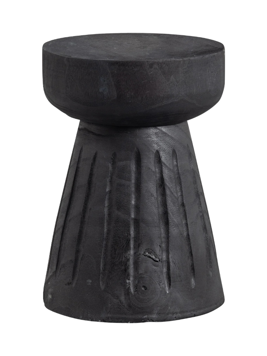 
Solid Design Side Table & Stool "Borre"
