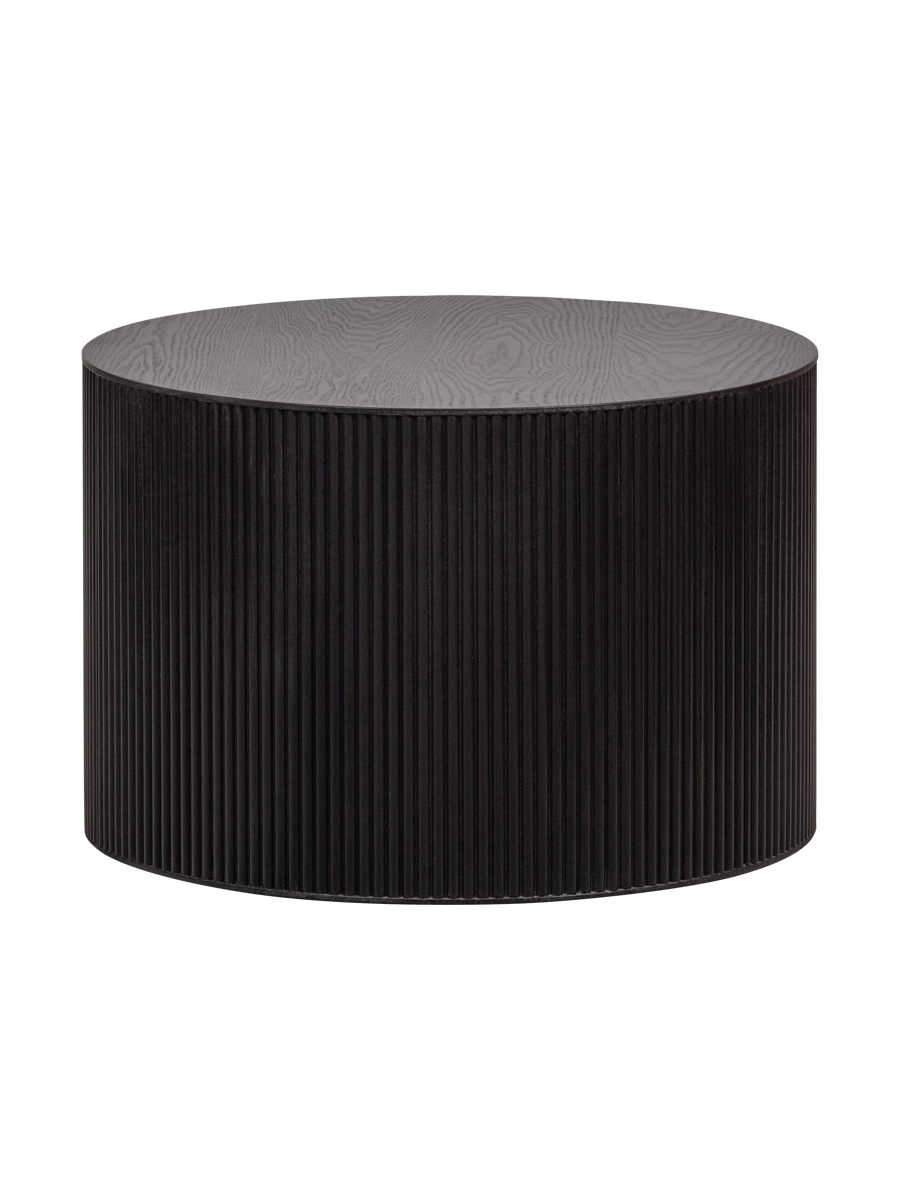 
Round Design Side Table "Sanno" - Black