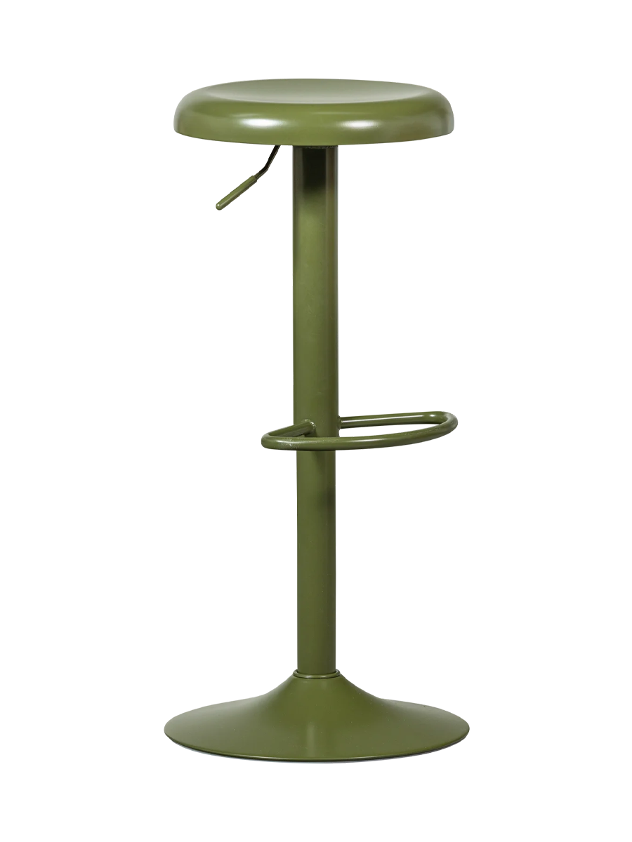 
Höhenverstellbarer Design Barhocker „Isaac“ - Grün