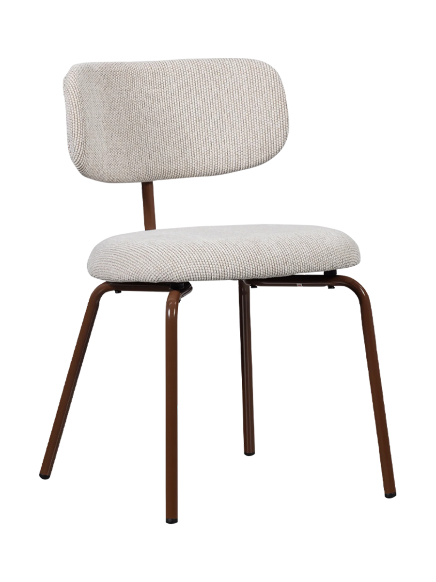 
Sedia da pranzo di design «Traviso» - Panna sporco