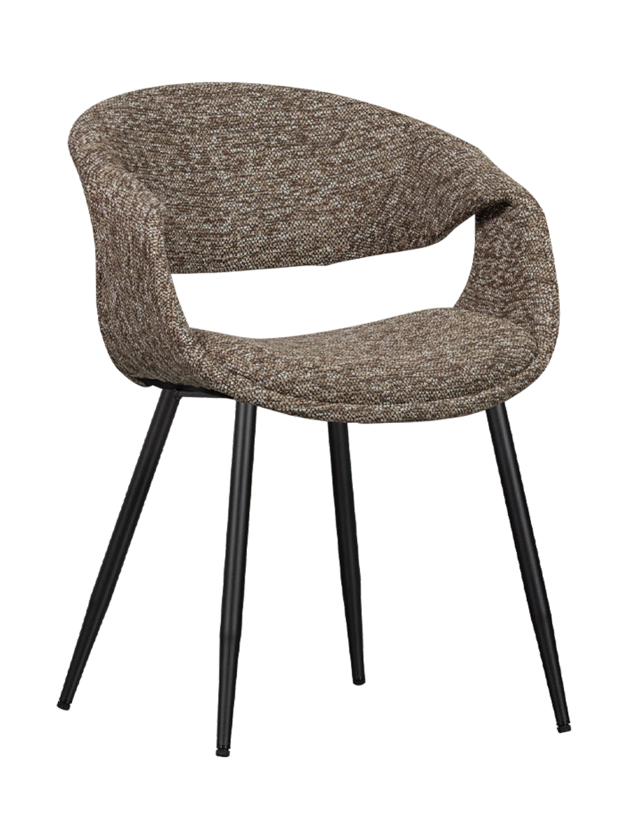 
High-Quality Armchair "Yosso" - Taupe/Black