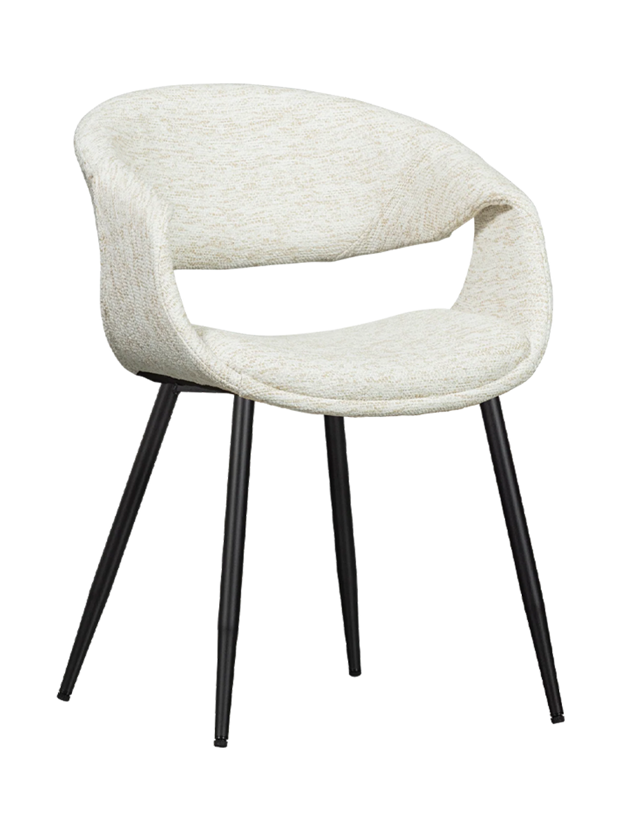 
High-Quality Armchair "Yosso" - Ecru/Black