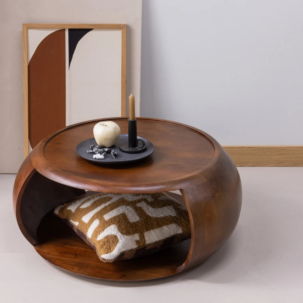 
Tavolino da salotto di design Massvier «Cole» Ø 72 cm