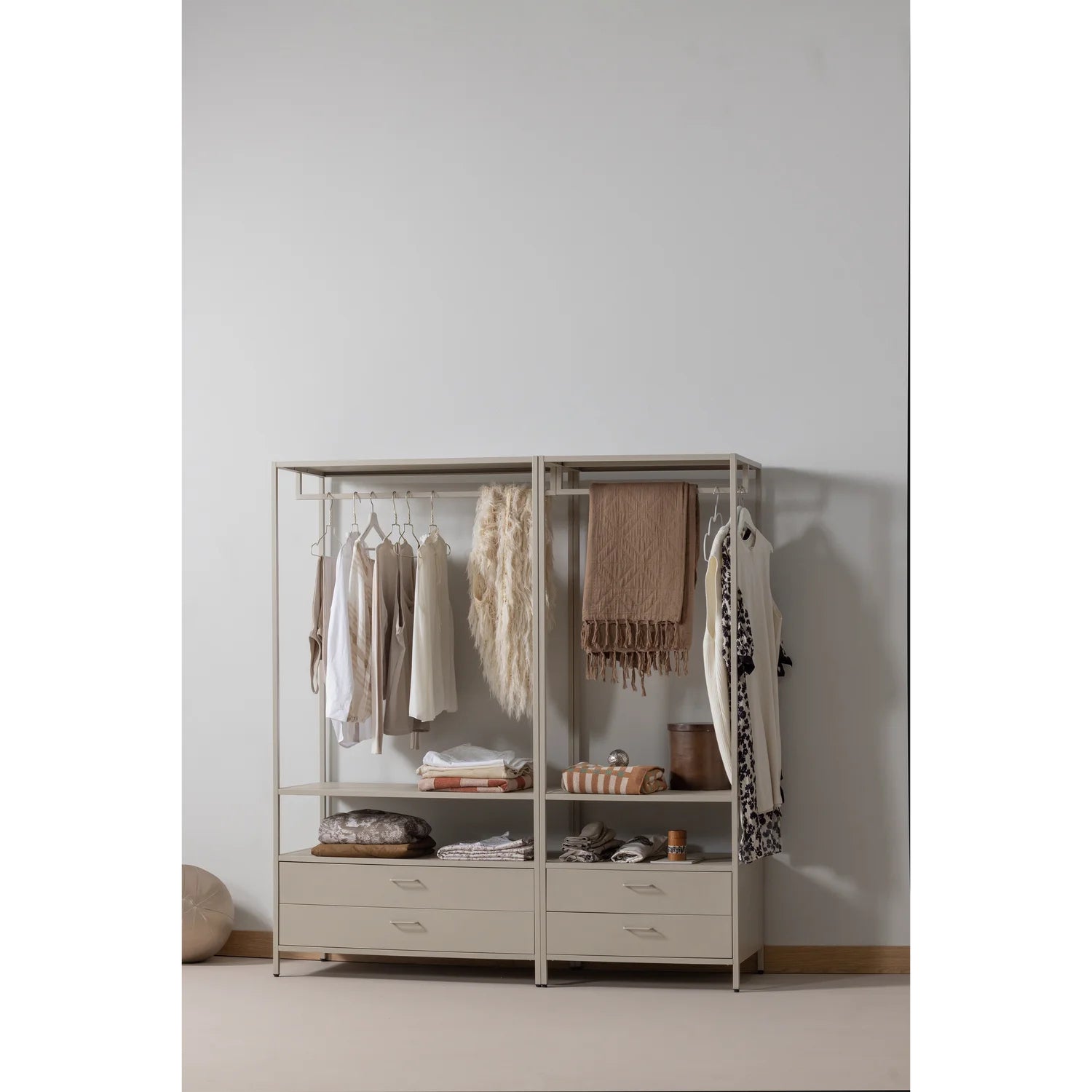 
Designer wardrobe/open closet "Ferries" - 100 x 185 cm
