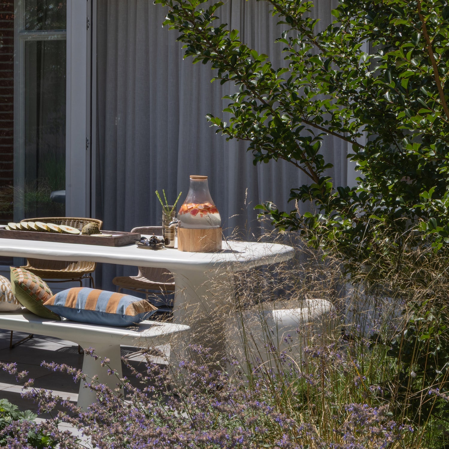 
Design Gartentisch „Loggia“, verschiedene Grössen - 200 x 100 cm