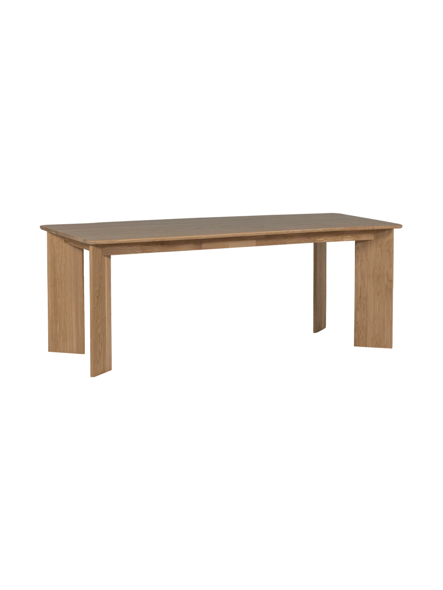
Tavolo da pranzo di design in legno massiccio «Kaynn», varie dimensioni - 180 x 100 cm