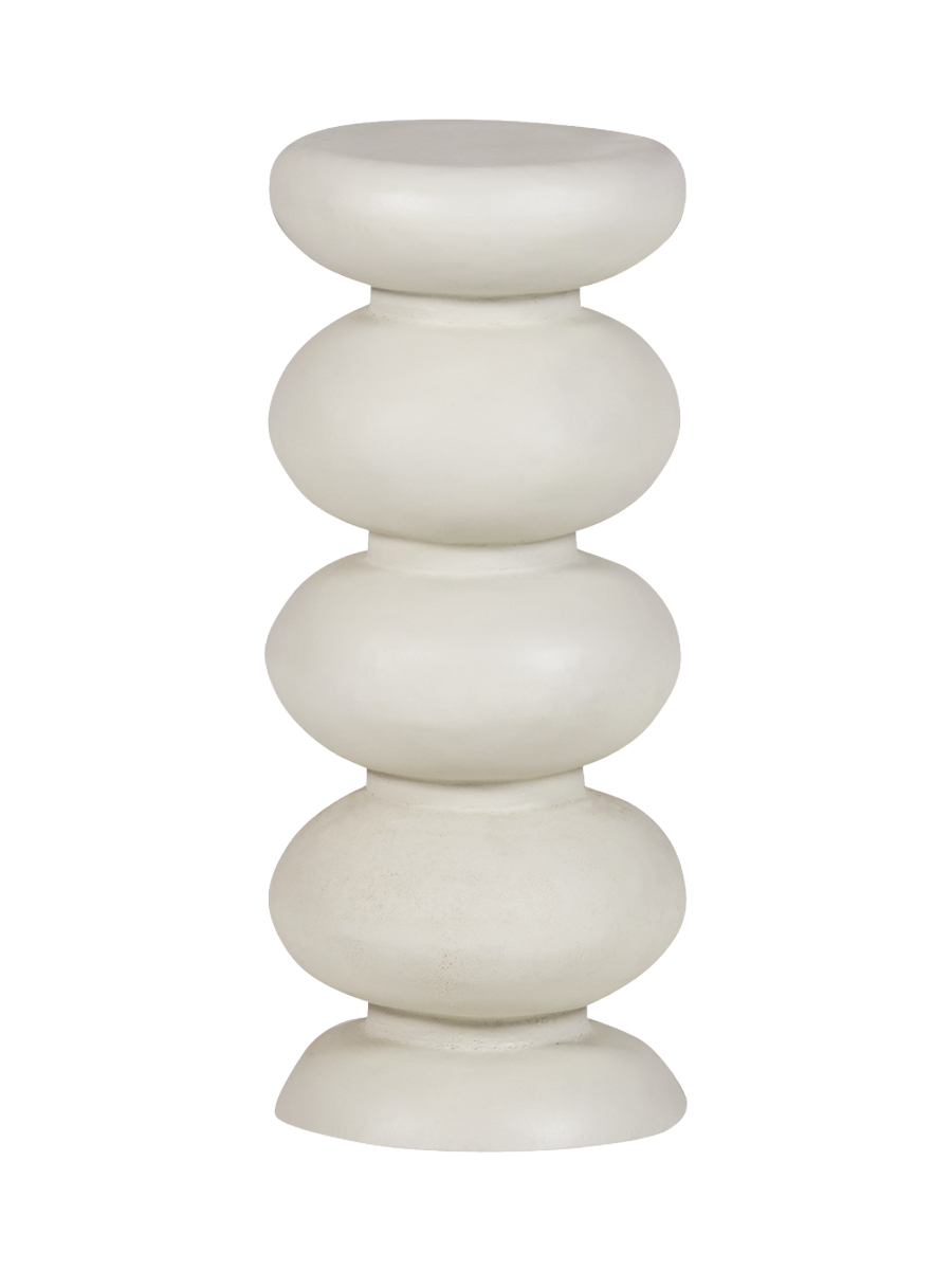 
Table d'appoint design & colonne à fleurs « Brillo »