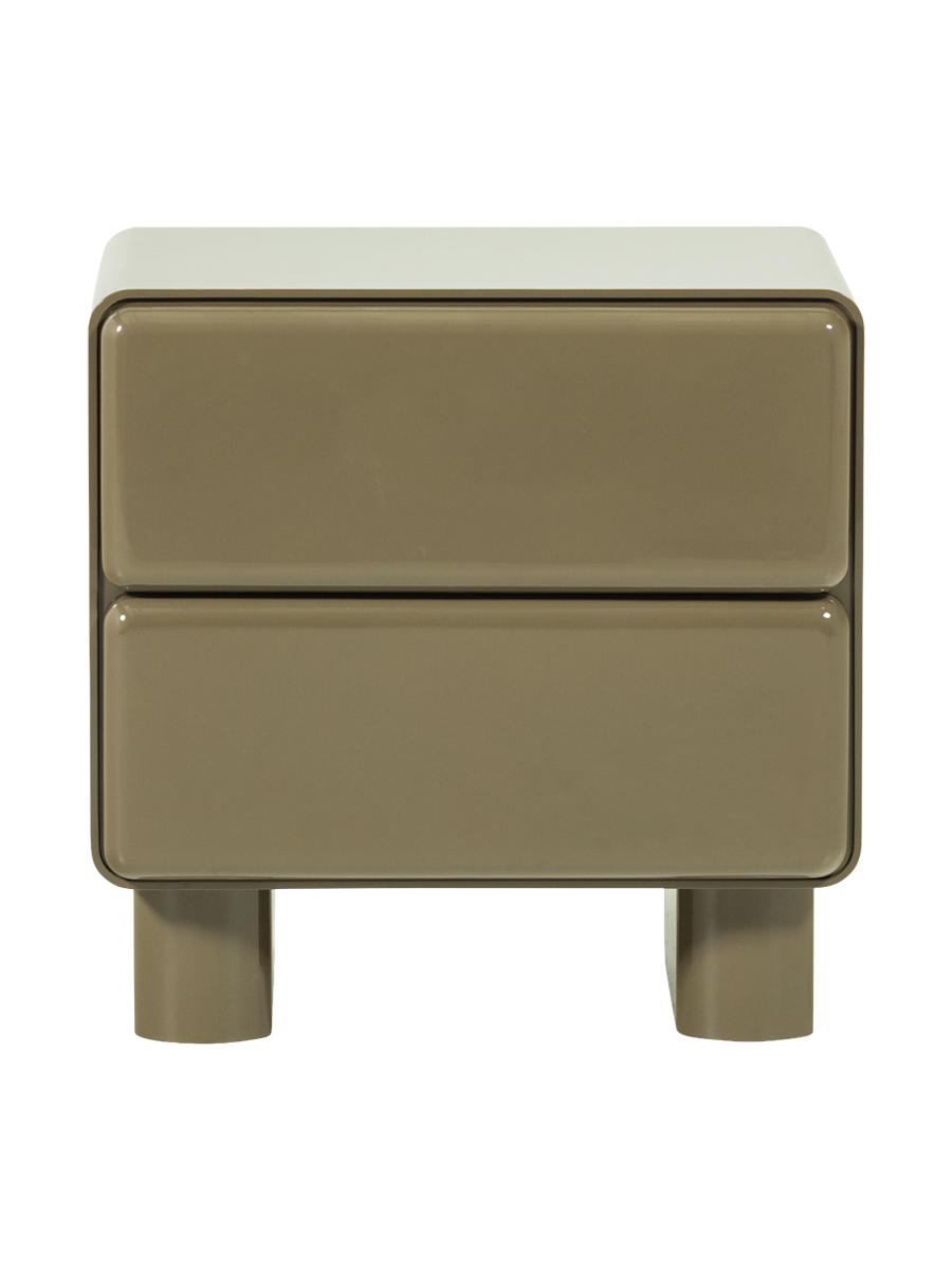 
"Lustra" Designer Side & Nightstand - Green