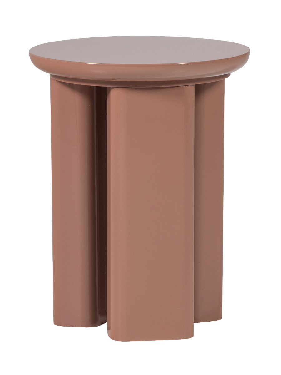 
Designer Side Table "Origo" - Rose pink