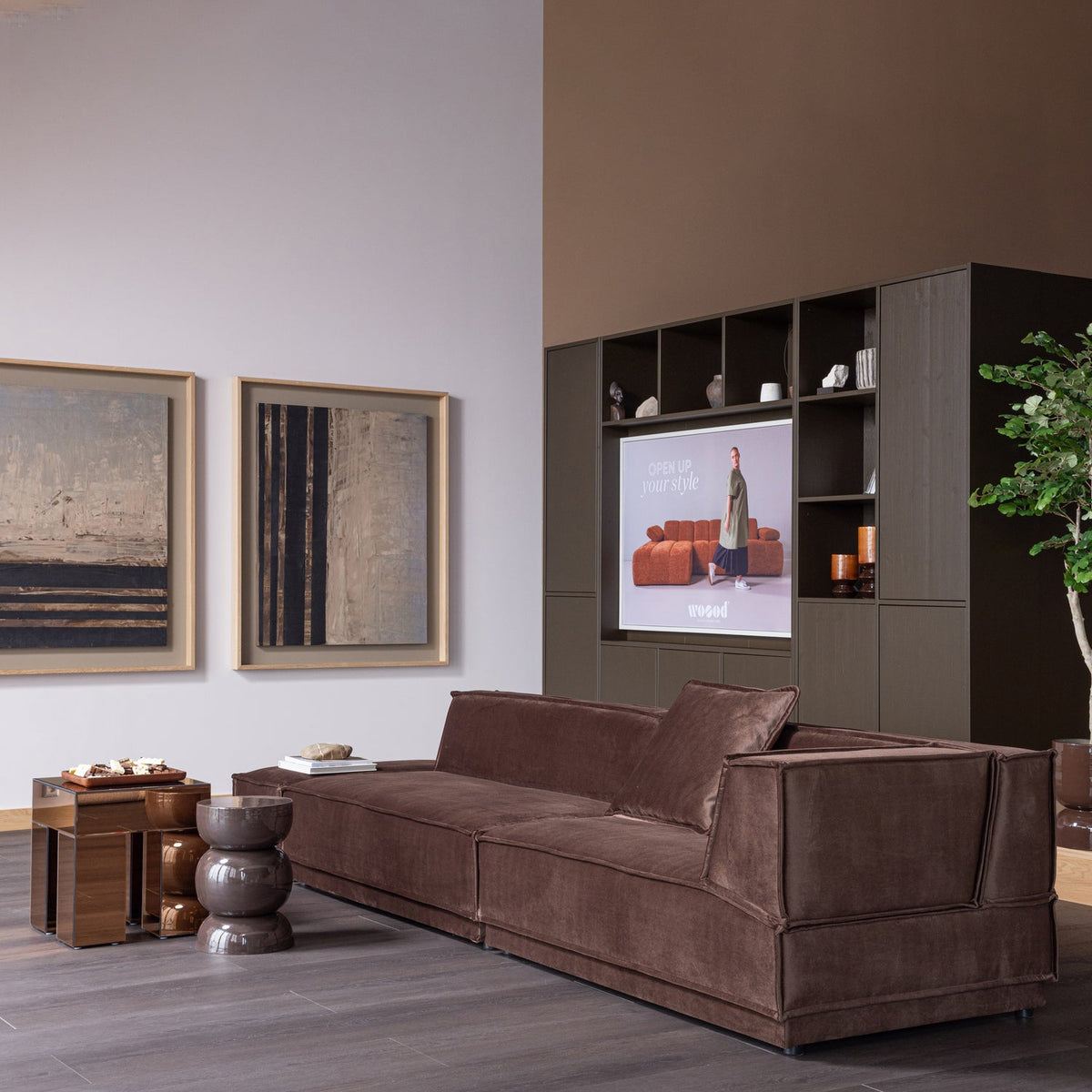 
"Mirrox" designer side table