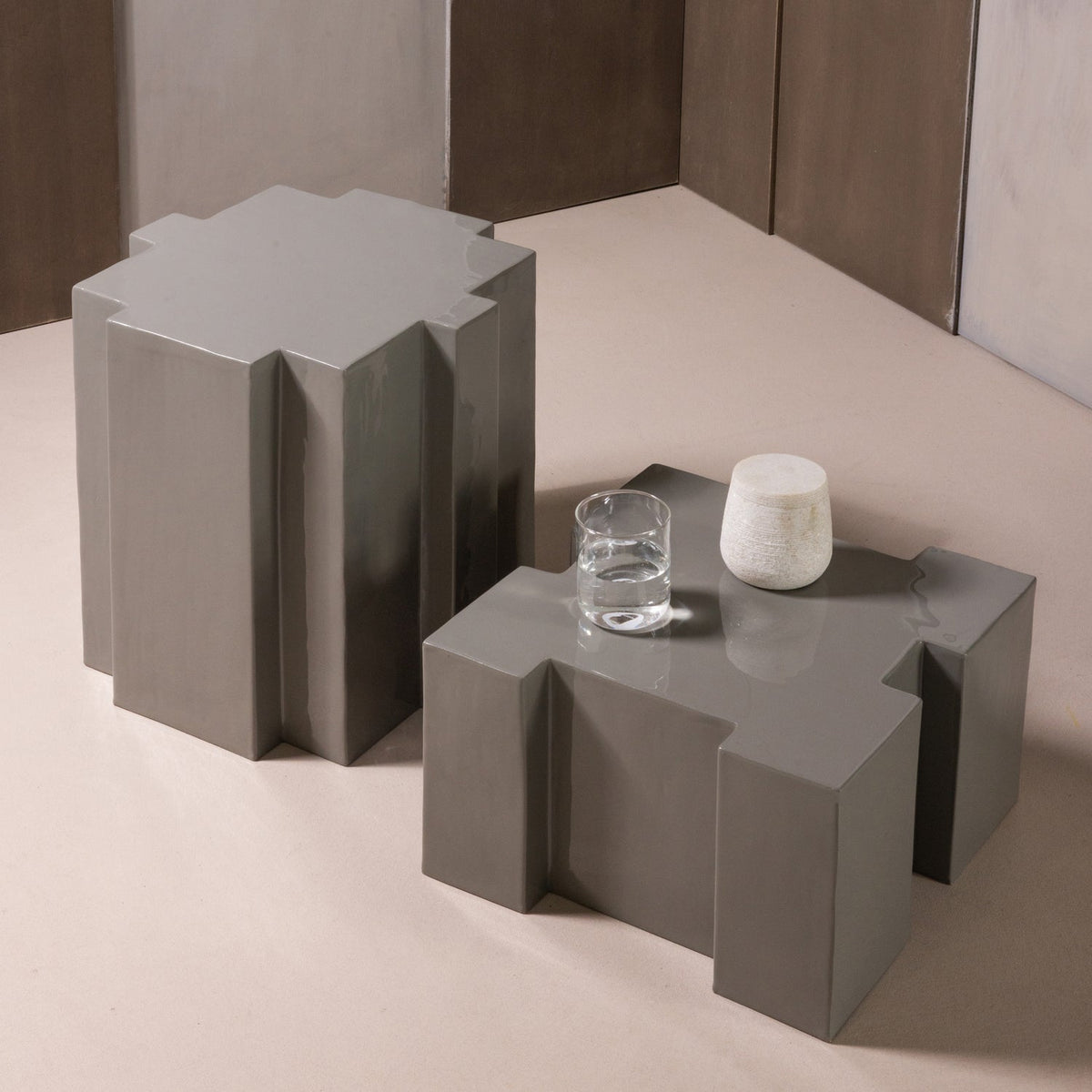 
Designer Side Table Set "Jasmir"