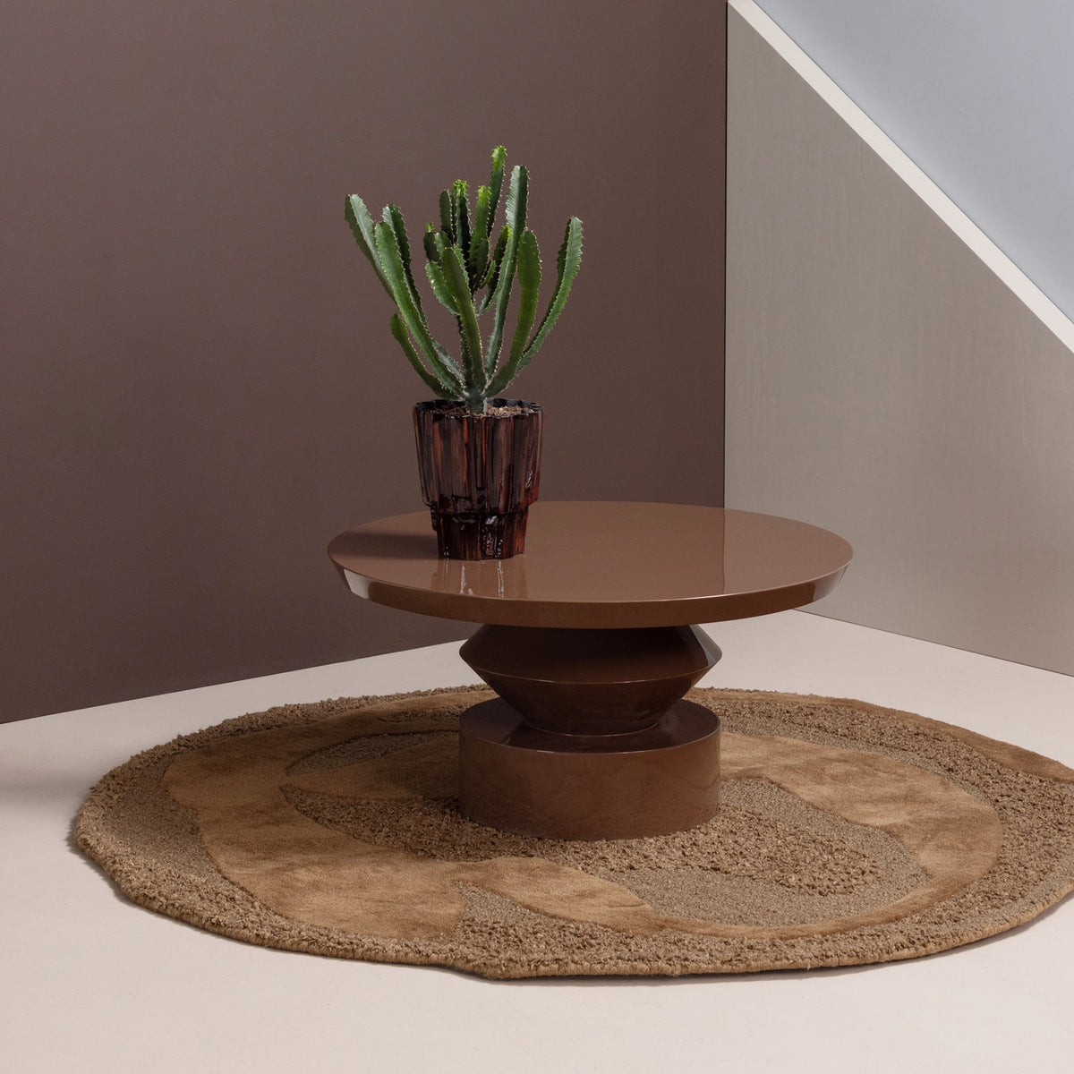
Tavolino da caffè rotondo di design “Auren”