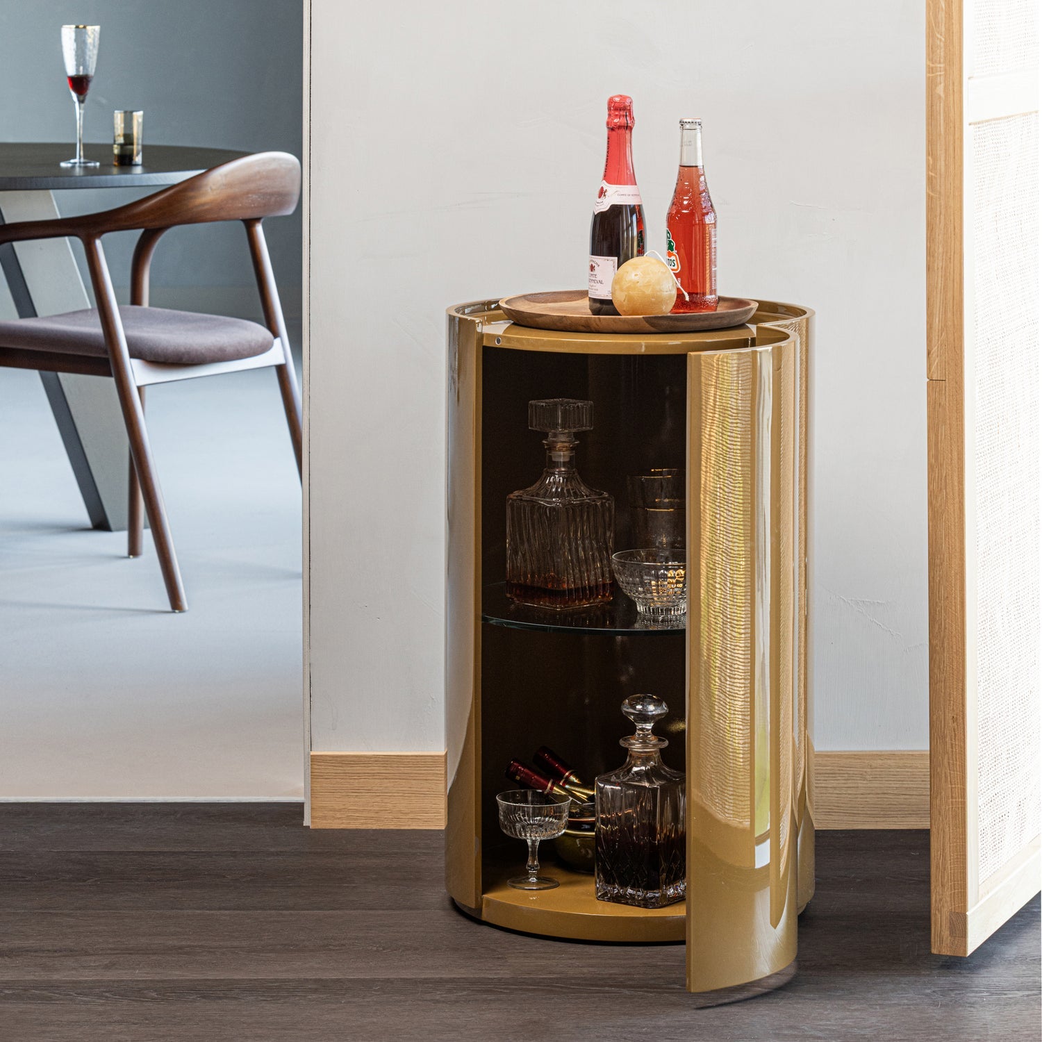 
Meuble de rangement rond design « Sera » Ø 45 x 72 cm