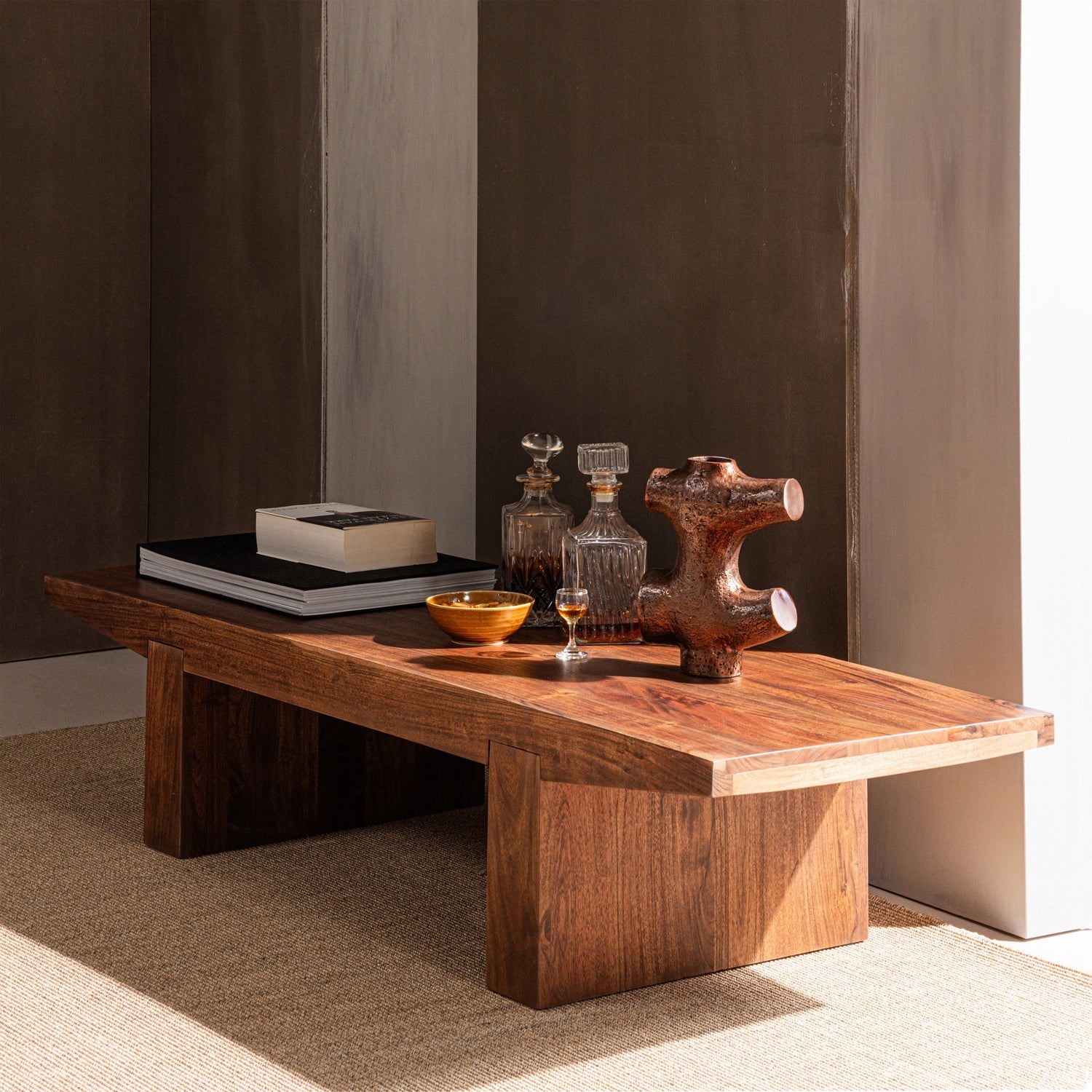
Massvier Design Coffee Table "Eron" 152 x 48 cm