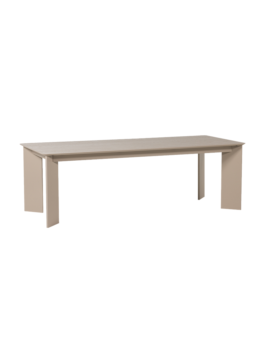 
Tavolo da pranzo di design «Tablito» con legno massiccio di quercia, varie dimensioni - 240 x 100 cm / Grigio scuro