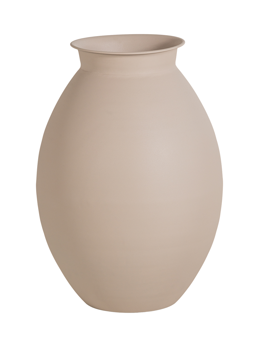 
Grande vaso da pavimento di design “Caro” - Sabbia
