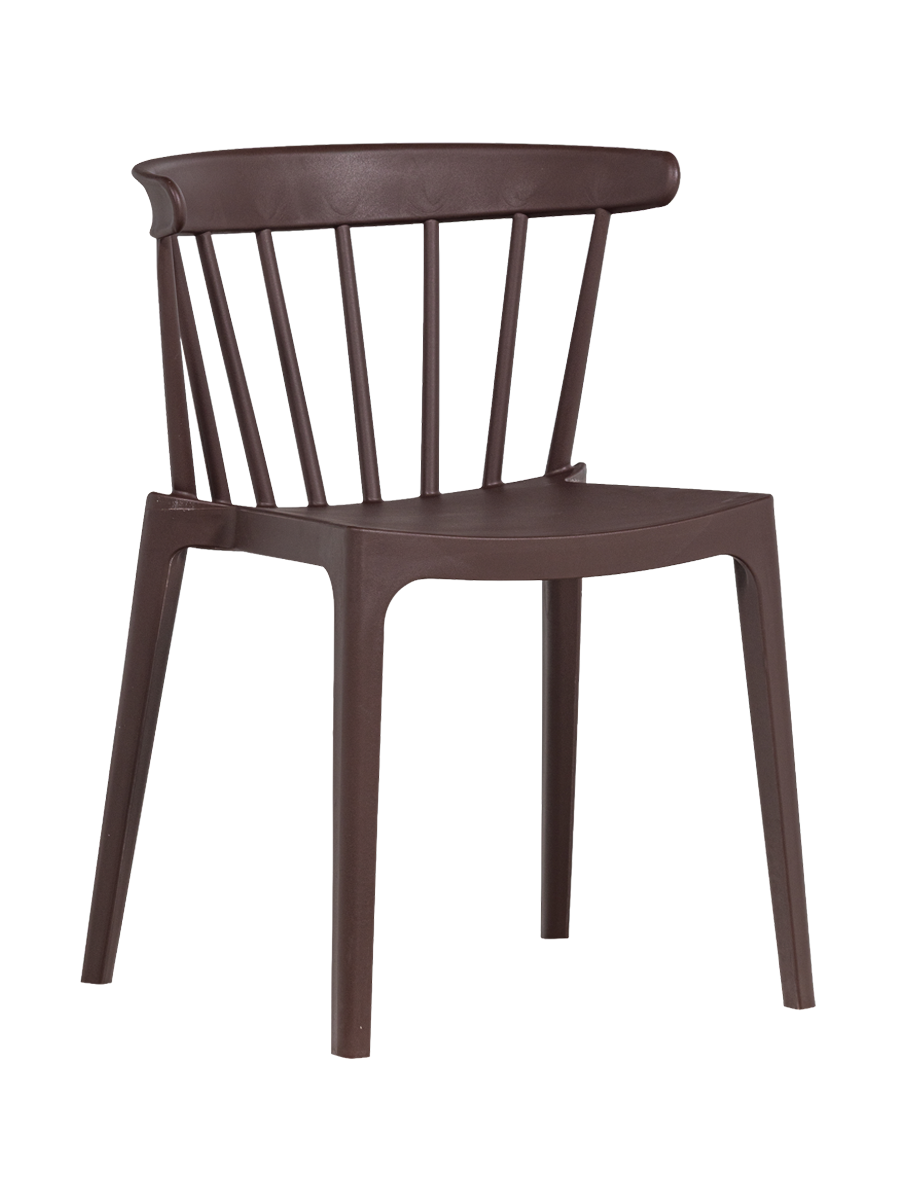 
Nachhaltiger Design In-/Outdoorstuhl „Bliss“ - Bordeaux dunkel