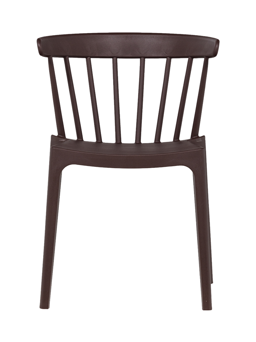 
Nachhaltiger Design In-/Outdoorstuhl „Bliss“ - Bordeaux dunkel